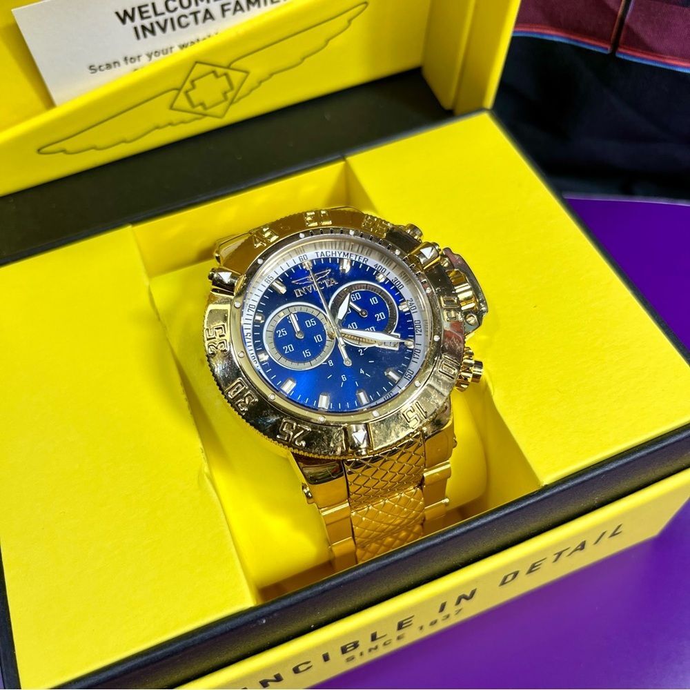Men's Invitica Watch Subaqua Collection - Picture 2 of 7